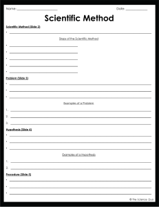 Student Notes - Full Size Format