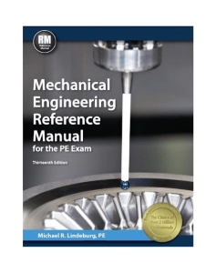 MERM13.4 Mechanical Engineering Reference Manual by Michael R. Lindeburg, PE