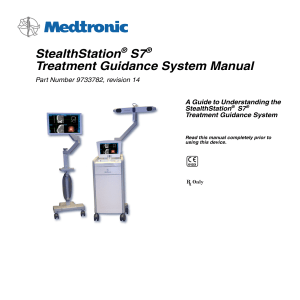 StealthStation S7 Treatment Guidance System Manual