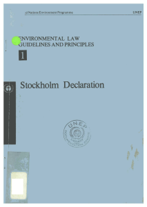 stockholm declaration