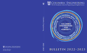 Columbia Engineerin Bulletin 2022-2023
