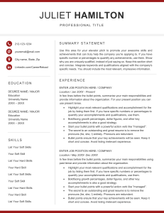resume-template-juliet