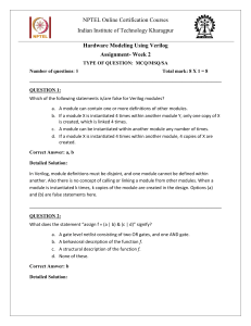 pdfcoffee.com hardware-modeling-using-verilog-assignment-week-2-pdf-free