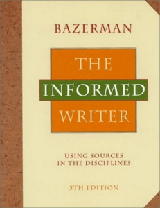 informedwriter -bazerman