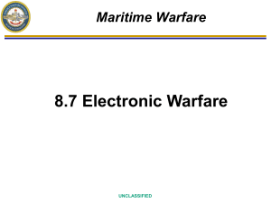 8.7 Electronic Warfare (Jan 21)