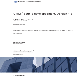 CMMI v1.3 Français