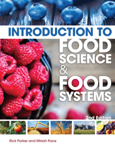 Introduction to Food Science and Food Systems 2nd Edition by Rick Parker