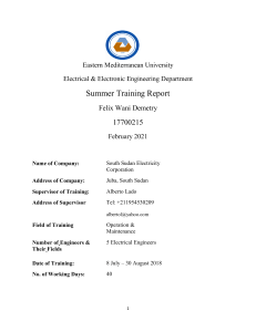 summer report EENG403