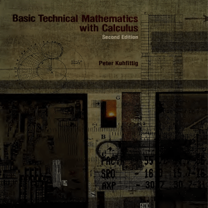 basic technical mathematics wit - kuhfittig peter k. f 2