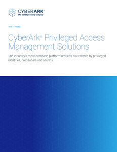 cyberark-privileged-access-management-solutions
