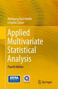 2015 Book AppliedMultivariateStatistical