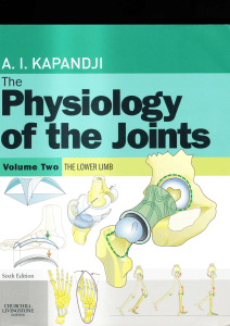Kapandji - The Physiology of the Joints, Volume 2 - The Lower Limb