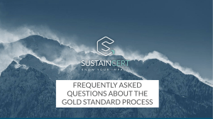 Frequently-Asked-Questions-about-the-Gold-Standard-Process