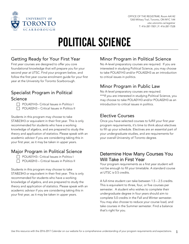 political science phd uoft