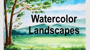 WatercolorLandscapesPowerpoint-1 (1)