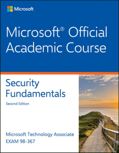 mta 98-367 security-fundamentals moac