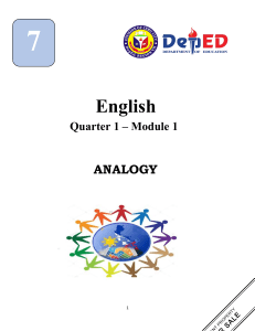 ENGLISH7-Q1-M1-ANALOGY