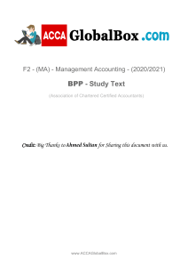 F2  KAPLAN Study Text 2020-21