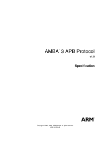 ARM AMBA3 APB