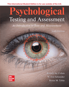 Cohen Psych Testing & Assessment