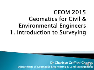 GEOM 2015 Lecture 1 Introduction 