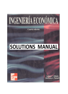 blank  tarquin, Ingenieria economica (manual de soluciones)