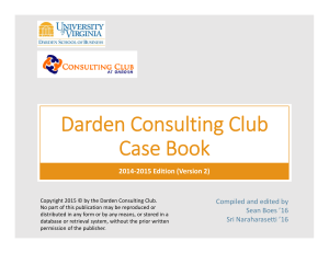 Darden Case Book 2015
