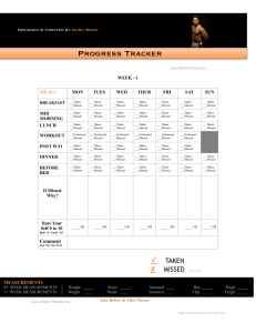 SHARP Progress Tracker by Guru Mann