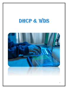 DHCP & WDS