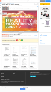Reality transurfing PDF