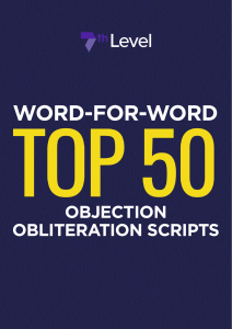 7th Level Top 50 Objection Obliteration Scripts