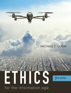 Ethics for the Information Age: Textbook