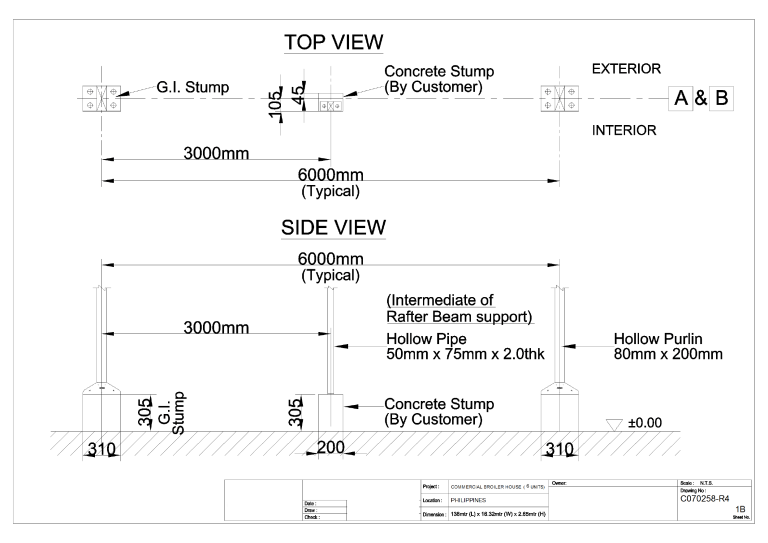 Broiler House Plan Layout