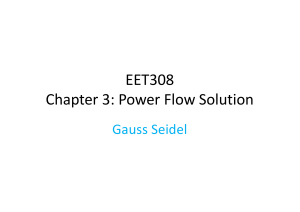 PowerFlowSolution-GaussSeidel