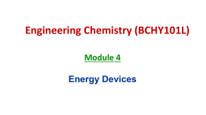 Energy devices module 4