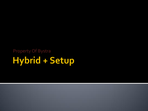 Hybrid   Setup