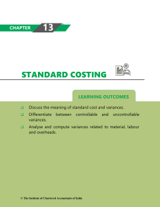 Standard Costing-272259505