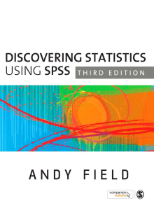 Andy Fields Statistic book