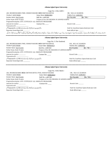 Online Challan Form