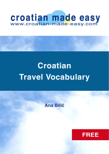 Travel-Vocabulary-Croatian-by-Ana-Bilic