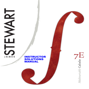 solução, james Stewart 7° edição, vol.2 