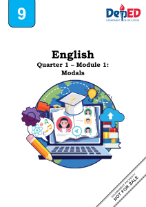 Q1 English9 Module 1