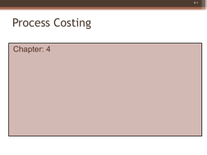 03 Process costing