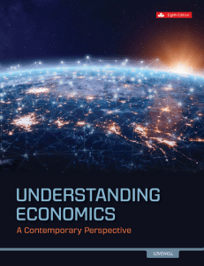 Understanding Economics A Contemporary Perspective Eighth Edition (Mark Lovewell)