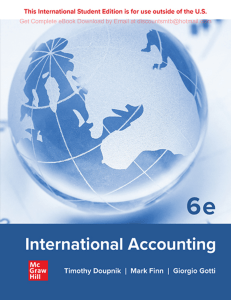 International Accounting, 6e Doupnik, Timothy, Finn Mark, Gotti Giorgio, Perera Hector-2