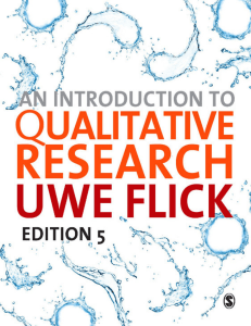 An Introduction to Qualitative Research (Uwe Flick)