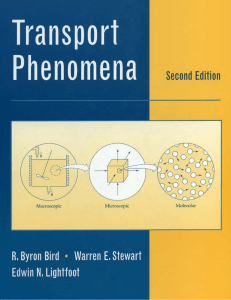 R. Byron Bird, Warren E. Stewart, Edwin N. Lightfoot - Transport Phenomena.-Wiley (2001)