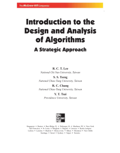 dokumen.pub introduction-to-the-design-and-analysis-of-algorithms-0071243461-9780071243469