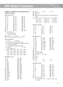 STP Maths 7 answers key 001-047
