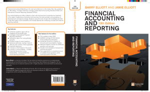 Financial reporting